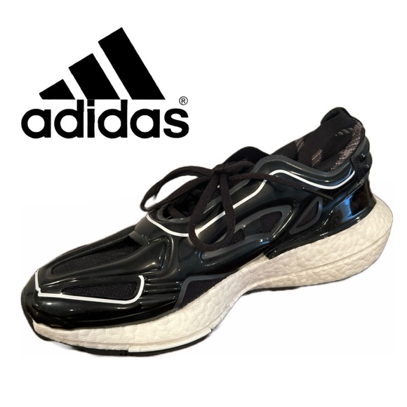 Adidas by Stella McCartney Women’s UltraBoost 22 Elevated‎ Core Black Signal - Picture 2 of 5